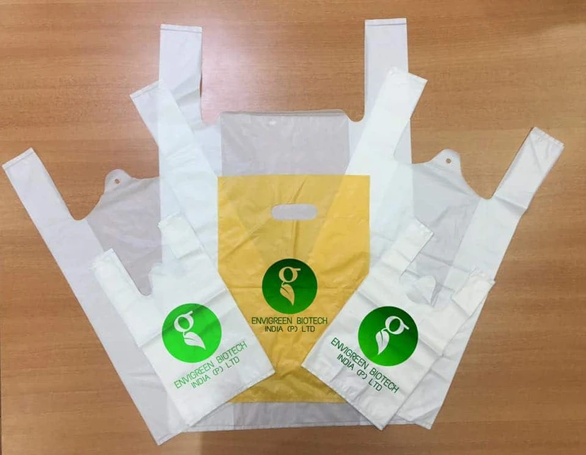 Bolsas hechas de aceites vegetales y almidón, opción para sustituir plástico